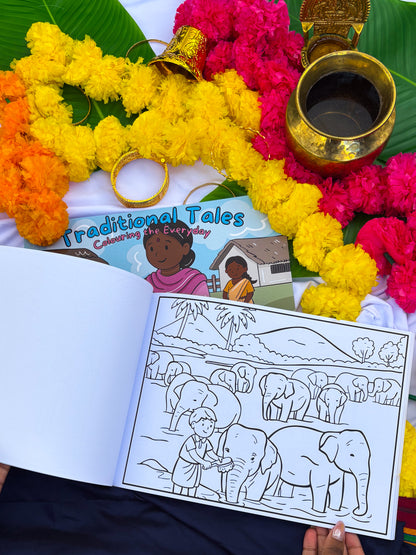 Traditional Tales - Cozy Colouring Book